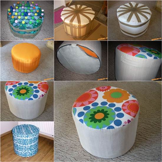 design et design tabouret rembourré