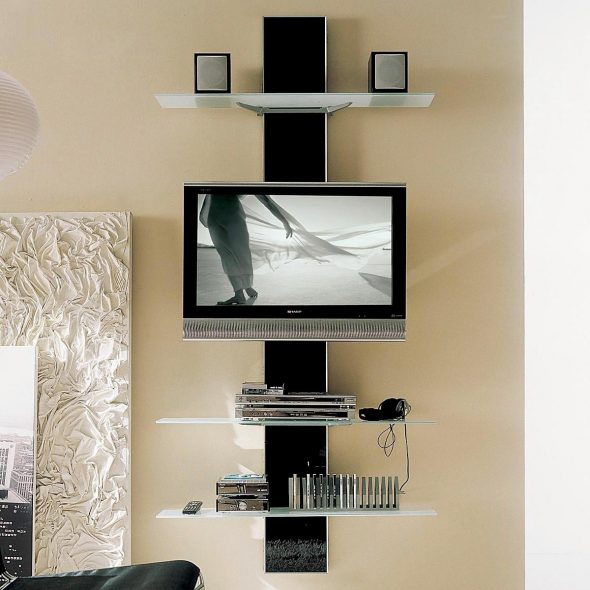 étagère murale pour tv