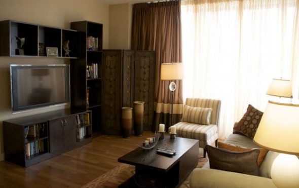 design moderne d'une pièce