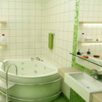 faire vous-même des étagères en verre dans la salle de bain