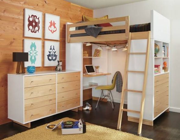 lit mezzanine pour adultes