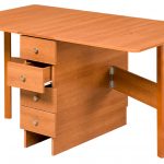 livre de bureau avec tiroirs et étagères en merisier