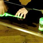 table basse brillante