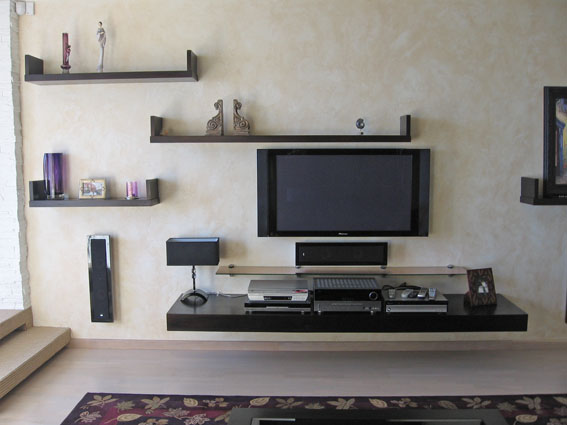 Armoires de télévision à l'intérieur