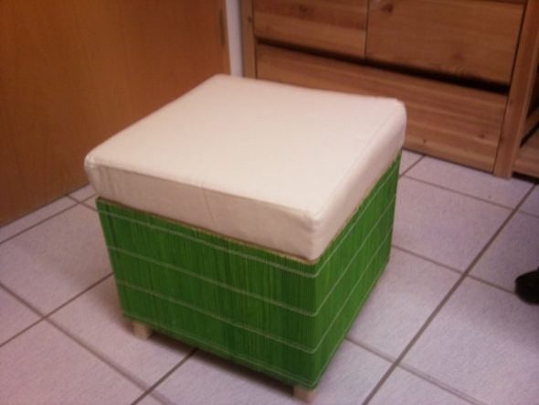 pouf confortable