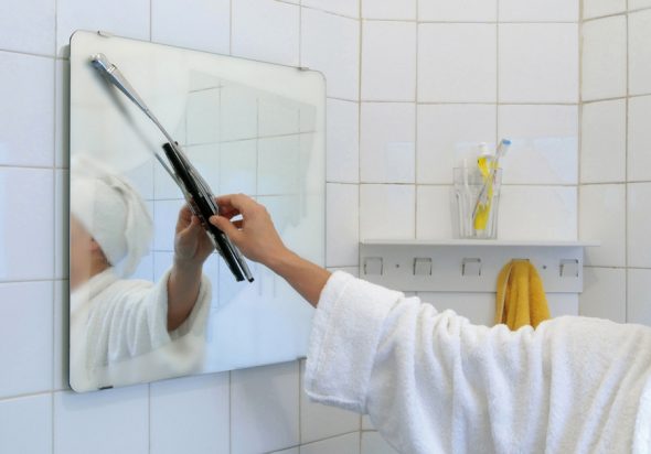 un miroir