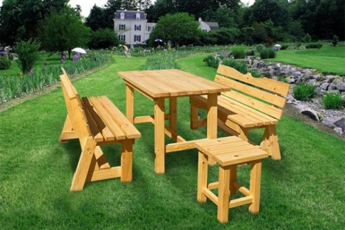 Meubles en bois pour donner