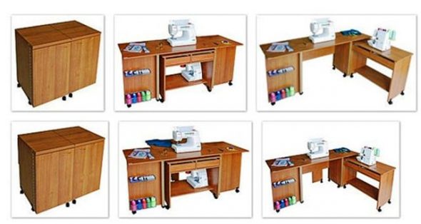 Conception de tables de couture