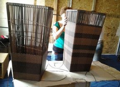 Ensemble en osier