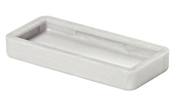 Palier de butée 32x15 mm, gris