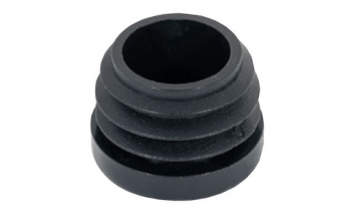 Pied de meuble pour plastique rond plastique noir