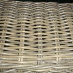 Mobilier en rotin artificiel fait maison