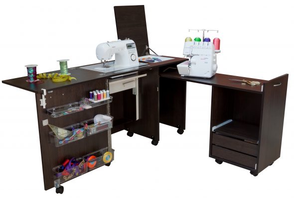 Table pour machine à coudre et overlock do-it-yourself