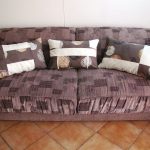 Coussins textiles pour canapé