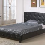 Comfortabel zwart bed