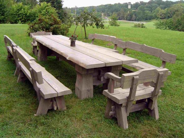 grande table pour des vacances en famille