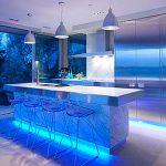 Cuisine d'éclairage décoratif à LED
