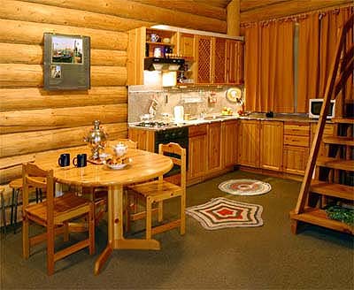 Meubles en bois pour la cuisine-salle à manger