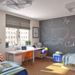 Chambre d'enfants pour deux garçons