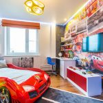 La chambre des enfants avec vos héros préférés Cars