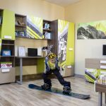 Meubles pour enfants avec des images inhabituelles à l'intérieur