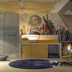 Chambre d'enfant au grenier