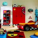 Conception de la chambre des enfants pour un garçon