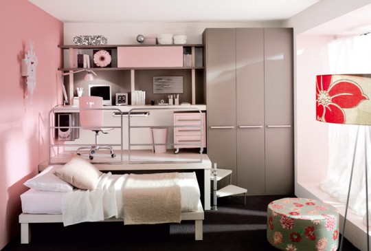 Concevoir une petite chambre pour une fille