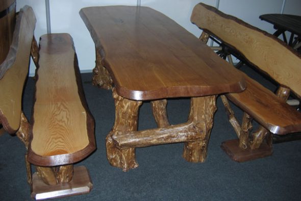 Ensemble de meubles en chêne