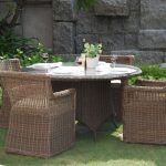 photo avec options pour meubles de jardin en rotin artificiel