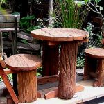 Traitement approximatif de produits en bois pour un style campagnard