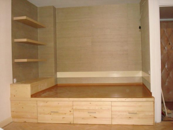Base du cadre pour le podium