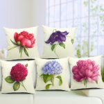 Collection d'oreillers Fleurs