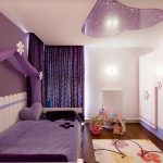 Habitación con diseño de color para un adolescente.