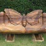 beau banc de jardin