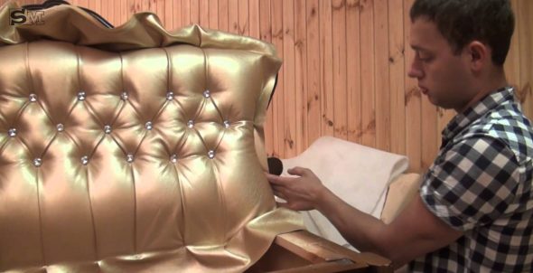 Belle tête de lit pour le lit faites vous-même