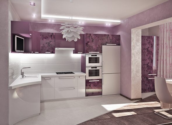 Cuisine créative dans un style moderne