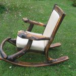 Fauteuil à bascule en bois faites-le vous-même