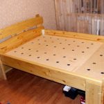 Lit en bois faites-le vous-même