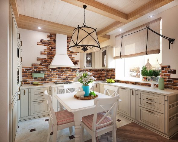 Cuisine de style campagnard