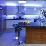Éclairage LED dans la cuisine