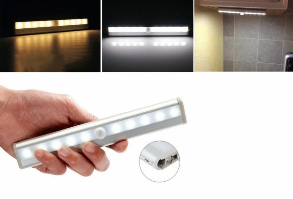 Éclairage d'armoire à LED