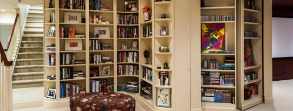 Petite bibliothèque à domicile