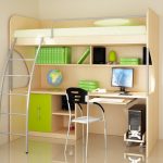 Meubles dans la chambre de l'ecolier