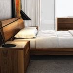 Design à la mode d'une chambre à coucher d'un arbre