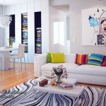 Doux décor à la maison dans un studio