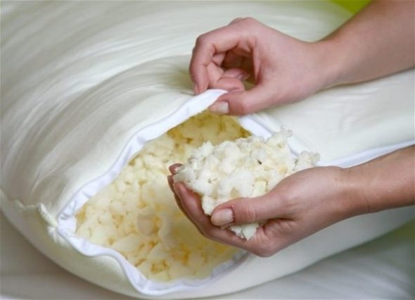 Remplissage des coussins