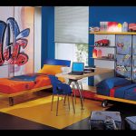 Textiles inhabituels à l'intérieur des chambres d'adolescents