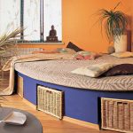 Podium de lit rond original
