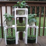 Jardinière en plastique